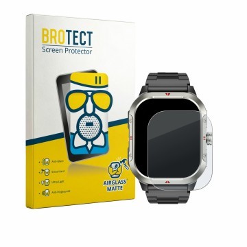 Parte frontale di una confezione del prodotto con il logo del marchio BROTECT. Accanto è raffigurato il dispositivo Jugeman V1
