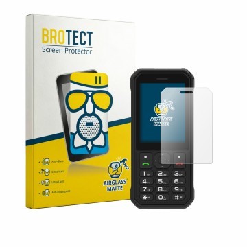 Face avant d’un emballage produit avec le logo de la marque BROTECT. À côté, l’appareil AGM M11 est représenté avec la protect