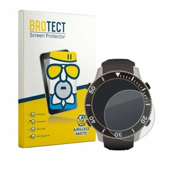 Face avant d’un emballage produit avec le logo de la marque BROTECT. À côté, l’appareil SCUBAPRO Galileo G3 Ti est représenté 