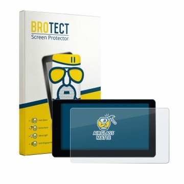 Vorderseite einer Produktverpackung mit dem Markenlogo BROTECT. Daneben ist das Gerät Zontes 368D 2026 mit dem zugehörigen Dis