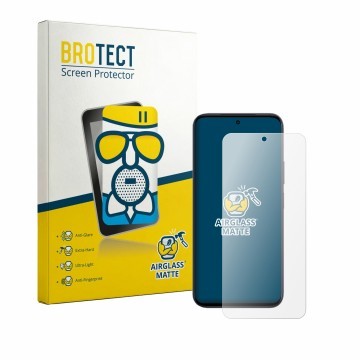 Vorderseite einer Produktverpackung mit dem Markenlogo BROTECT. Daneben ist das Gerät Vivo Y6a mit dem zugehörigen Displayschu