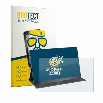 Parte frontal de un envase de producto con el logotipo de la marca BROTECT. Al lado se muestra el dispositivo Yodoit PTM16 16