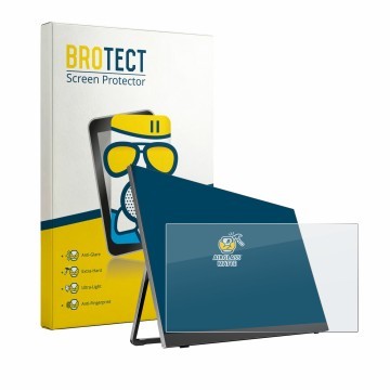 Parte frontal de un envase de producto con el logotipo de la marca BROTECT. Al lado se muestra el dispositivo Yodoit PTM18 18.