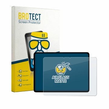 Front side of a product packaging with the brand logo BROTECT. Next to it is the device Vivo iQOO Pad 5c shown with the corres