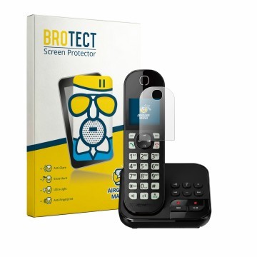 Vorderseite einer Produktverpackung mit dem Markenlogo BROTECT. Daneben ist das Gerät Panasonic KX-TGC460 mit dem zugehörigen 