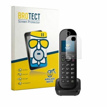 Parte frontale di una confezione del prodotto con il logo del marchio BROTECT. Accanto è raffigurato il dispositivo Panasonic 