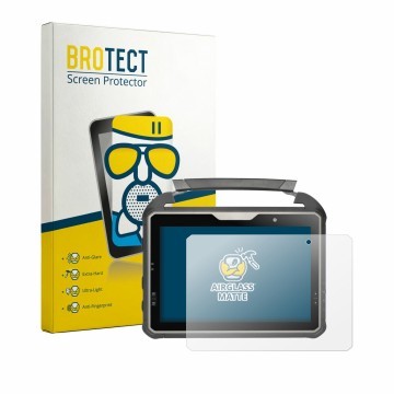 Vorderseite einer Produktverpackung mit dem Markenlogo BROTECT. Daneben ist das Gerät DT Research DT302RP mit dem zugehörigen 