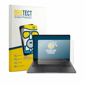 Face avant d’un emballage produit avec le logo de la marque BROTECT. À côté, l’appareil Dell Pro 7 Series 13 2-in-1 P703260 es