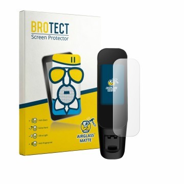 Parte frontale di una confezione del prodotto con il logo del marchio BROTECT. Accanto è raffigurato il dispositivo Xiaomi Ele