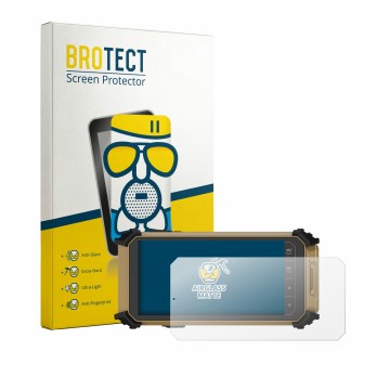Parte frontale di una confezione del prodotto con il logo del marchio BROTECT. Accanto è raffigurato il dispositivo DT Researc