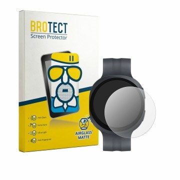 Parte frontale di una confezione del prodotto con il logo del marchio BROTECT. Accanto è raffigurato il dispositivo Samsung Ga
