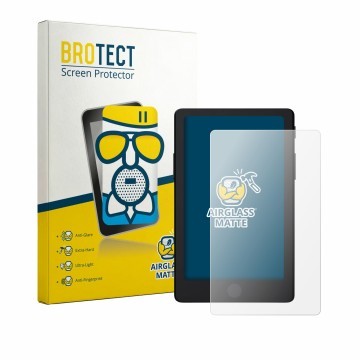 Front side of a product packaging with the brand logo BROTECT. Next to it is the device Xteink X4 Pro shown with the correspon