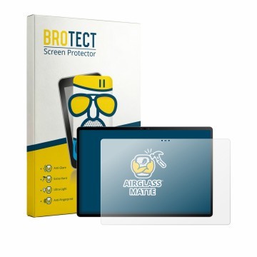 Vorderseite einer Produktverpackung mit dem Markenlogo BROTECT. Daneben ist das Gerät Nubia Pad 3D 12.4