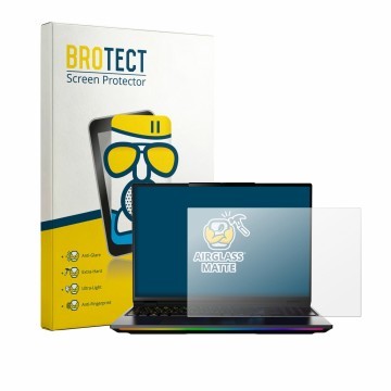 Parte frontale di una confezione del prodotto con il logo del marchio BROTECT. Accanto è raffigurato il dispositivo MEDION Era