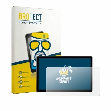 Front side of a product packaging with the brand logo BROTECT. Next to it is the device Skoda Elroq 85 2027 shown with the cor