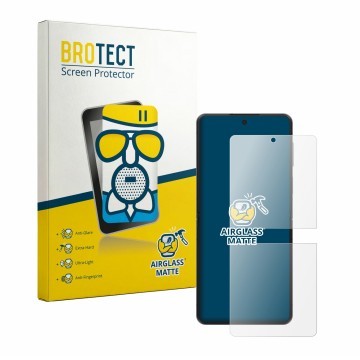 Parte frontale di una confezione del prodotto con il logo del marchio BROTECT. Accanto è raffigurato il dispositivo Samsung Ga