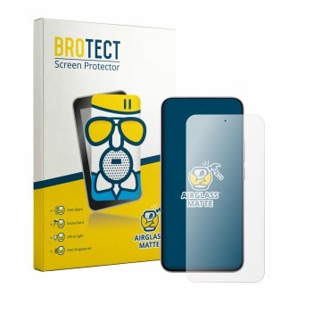 Vorderseite einer Produktverpackung mit dem Markenlogo BROTECT. Daneben ist das Gerät Xiaomi Redmi Note 17 Pro Max mit dem zug