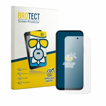Face avant d’un emballage produit avec le logo de la marque BROTECT. À côté, l’appareil Honor X6e est représenté avec la prote
