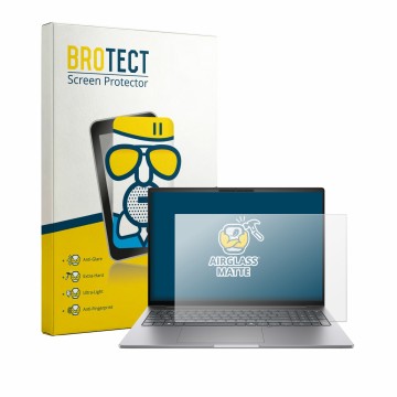 Face avant d’un emballage produit avec le logo de la marque BROTECT. À côté, l’appareil HP Zbook 8 G2i 16