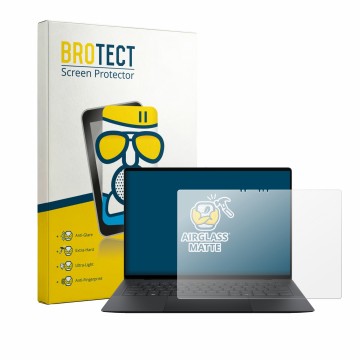 Face avant d’un emballage produit avec le logo de la marque BROTECT. À côté, l’appareil ASUS ExpertBook Ultra est représenté a