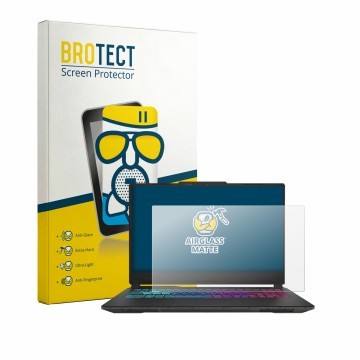 Face avant d’un emballage produit avec le logo de la marque BROTECT. À côté, l’appareil MSI Cyborg 15 A13V est représenté avec