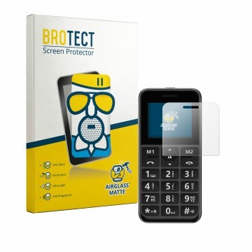 Parte frontal de un envase de producto con el logotipo de la marca BROTECT. Al lado se muestra el dispositivo Peaq PMP 92 con 