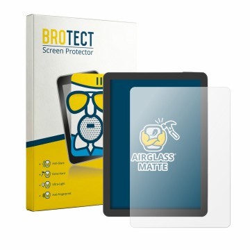 Front side of a product packaging with the brand logo BROTECT. Next to it is the device Bigme B6 Pro shown with the correspond