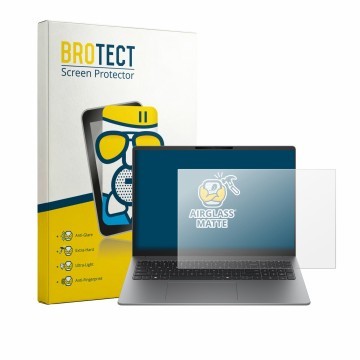 Parte frontale di una confezione del prodotto con il logo del marchio BROTECT. Accanto è raffigurato il dispositivo HP 200 G2i
