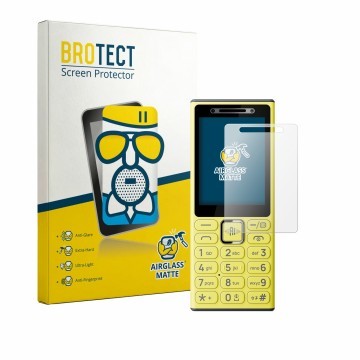 Parte frontale di una confezione del prodotto con il logo del marchio BROTECT. Accanto è raffigurato il dispositivo Nokia 200 