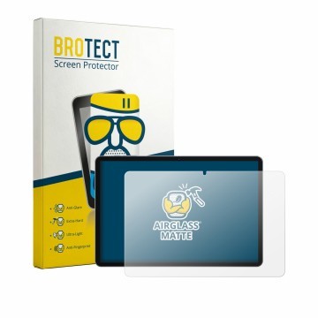 Parte frontal de un envase de producto con el logotipo de la marca BROTECT. Al lado se muestra el dispositivo SVITOO TAB P10 c