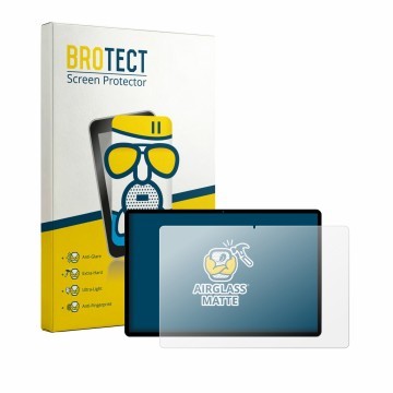 Parte frontal de un envase de producto con el logotipo de la marca BROTECT. Al lado se muestra el dispositivo LEVIRTU M602 13