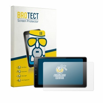 Vorderseite einer Produktverpackung mit dem Markenlogo BROTECT. Daneben ist das Gerät Pioneer SPH-EVO98DAB-UNI mit dem zugehör