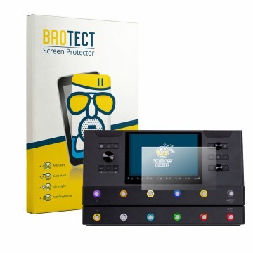 Vorderseite einer Produktverpackung mit dem Markenlogo BROTECT. Daneben ist das Gerät Line 6 Helix Stadium Floor mit dem zugeh