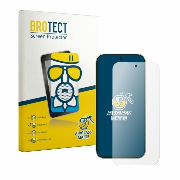 Parte frontale di una confezione del prodotto con il logo del marchio BROTECT. Accanto è raffigurato il dispositivo Xiaomi Poc