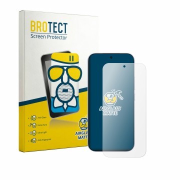 Face avant d’un emballage produit avec le logo de la marque BROTECT. À côté, l’appareil Xiaomi 17T (case-friendly) est représe