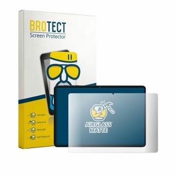 Face avant d’un emballage produit avec le logo de la marque BROTECT. À côté, l’appareil UJJ U3 10.1