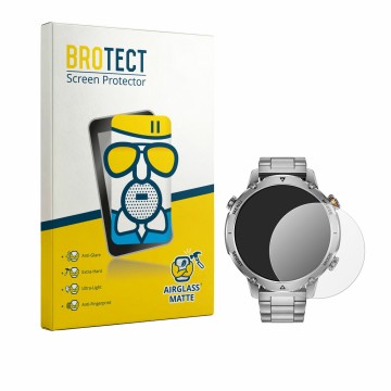 Front side of a product packaging with the brand logo BROTECT. Next to it is the device SUNKTA EF26-C shown with the correspon