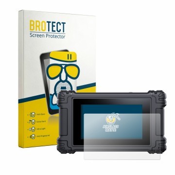 Parte frontale di una confezione del prodotto con il logo del marchio BROTECT. Accanto è raffigurato il dispositivo iCarsoft V