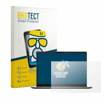 Face avant d’un emballage produit avec le logo de la marque BROTECT. À côté, l’appareil ASUS ExpertBook P5 Gen1 est représenté