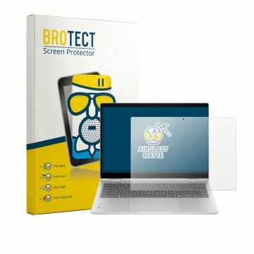 Vorderseite einer Produktverpackung mit dem Markenlogo BROTECT. Daneben ist das Gerät HP ProBook 4 Flip G2i 13“ mit dem zugehö