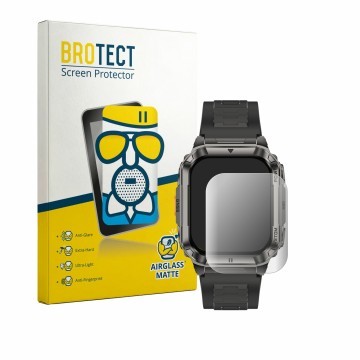 Parte frontale di una confezione del prodotto con il logo del marchio BROTECT. Accanto è raffigurato il dispositivo Ulefone Ar