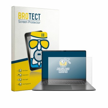 Face avant d’un emballage produit avec le logo de la marque BROTECT. À côté, l’appareil ASUS Vivobook S16 S5652 est représenté