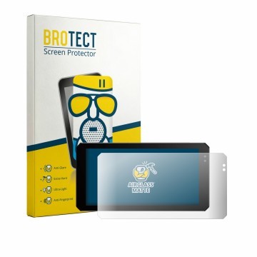 Front side of a product packaging with the brand logo BROTECT. Next to it is the device Jado S6 shown with the corresponding s
