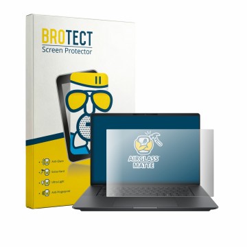 Vorderseite einer Produktverpackung mit dem Markenlogo BROTECT. Daneben ist das Gerät HP ZBook Ultra G3a 16