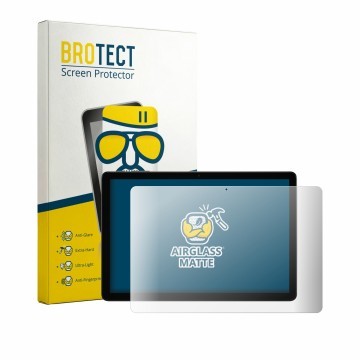 Parte frontale di una confezione del prodotto con il logo del marchio BROTECT. Accanto è raffigurato il dispositivo Alldocube 