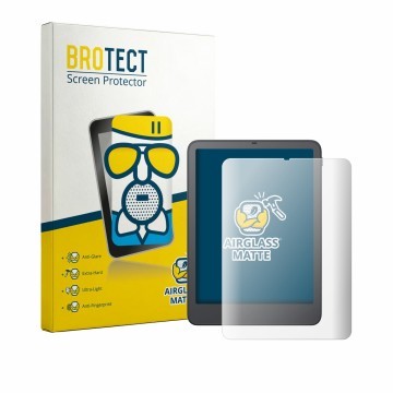 Face avant d’un emballage produit avec le logo de la marque BROTECT. À côté, l’appareil Amazon Kindle Colorsoft 2026 Signature