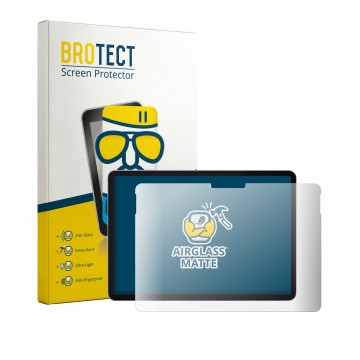 Face avant d’un emballage produit avec le logo de la marque BROTECT. À côté, l’appareil Microsoft Surface Pro 12 (2. Edition) 