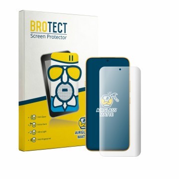 Vorderseite einer Produktverpackung mit dem Markenlogo BROTECT. Daneben ist das Gerät Honor Magic 9 Super mit dem zugehörigen 