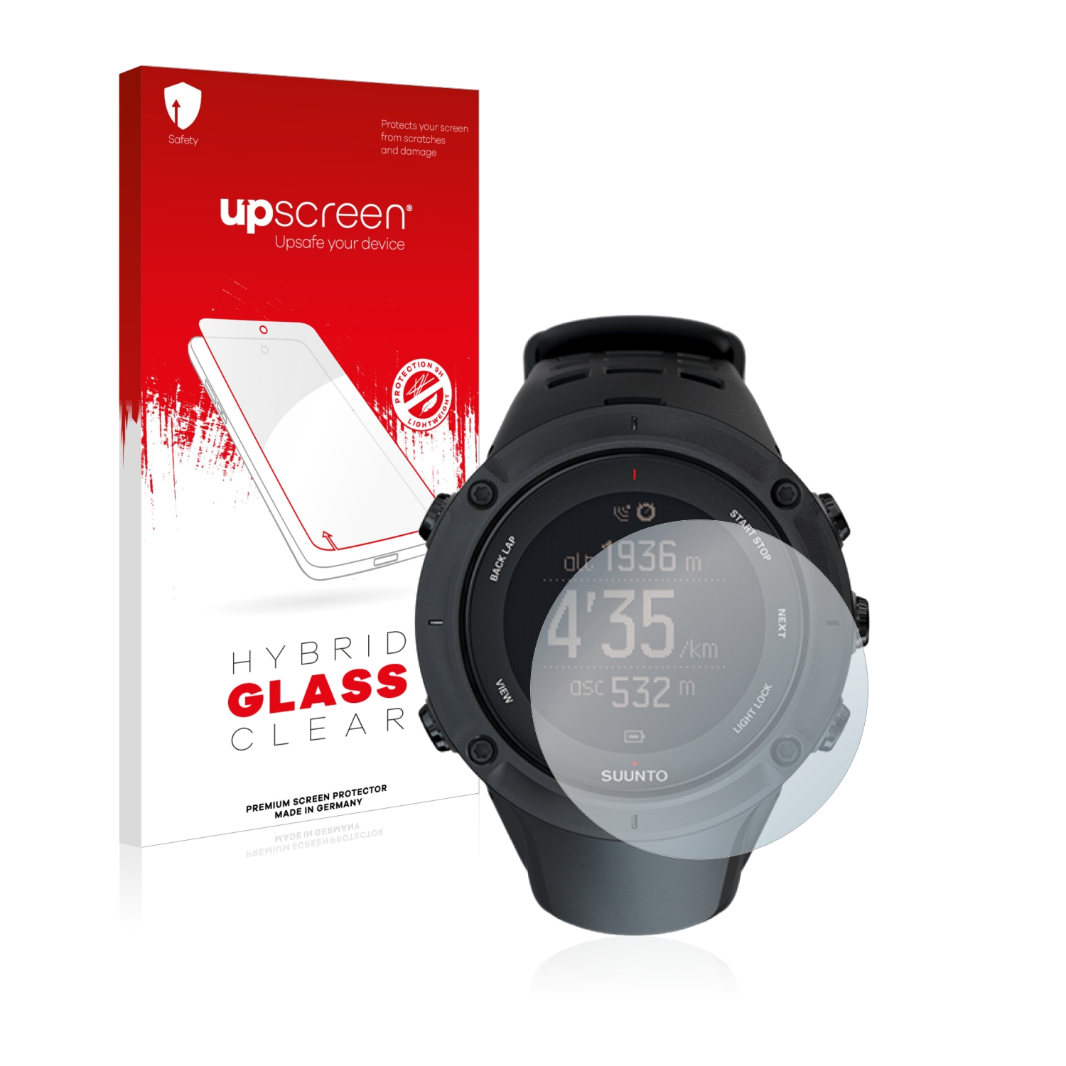 upscreen Hybrid Glass Clear Premium Glass Screen Protector for