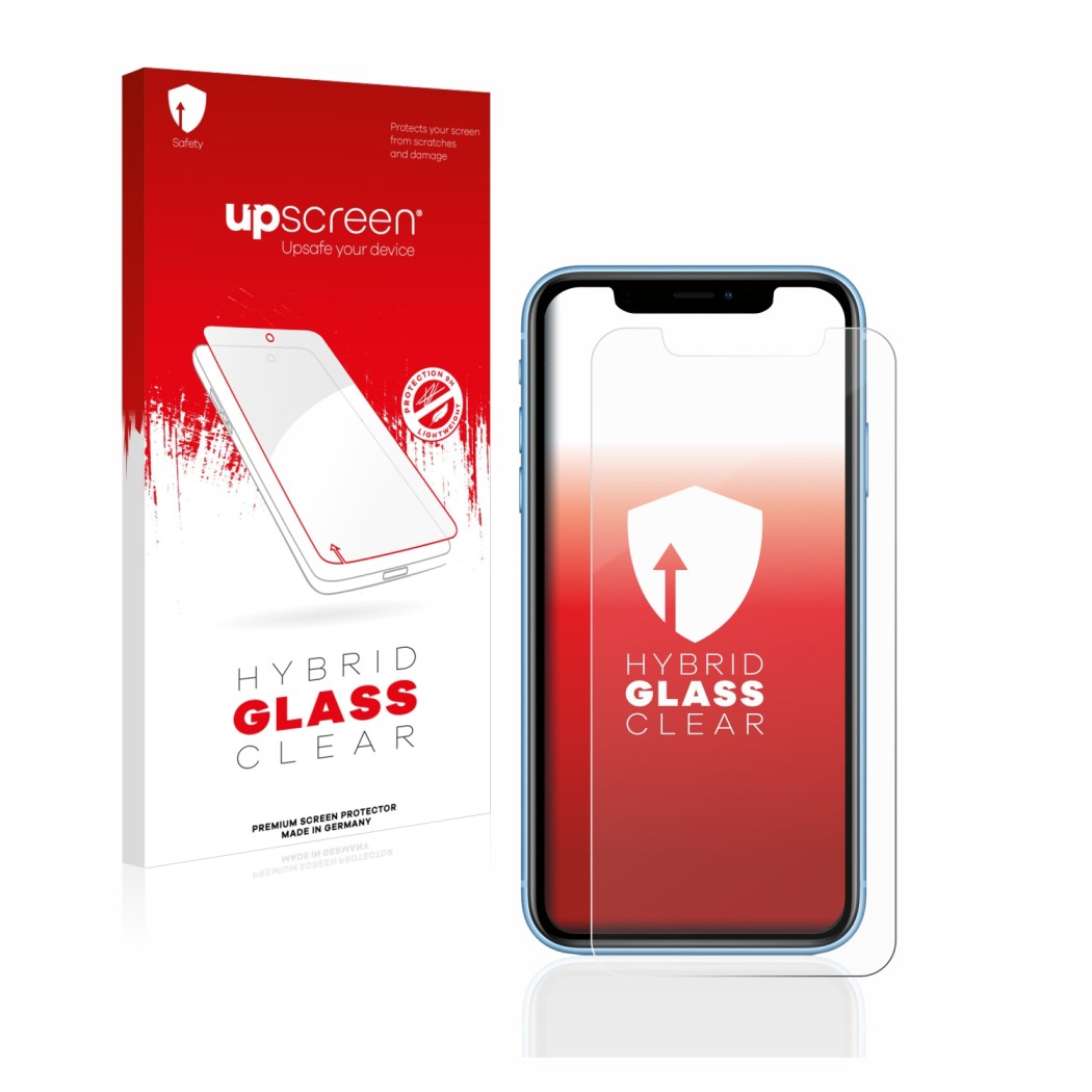 upscreen Hybrid Glass Clear Premium Protection d'écran en verre pour Apple iPhone  XR